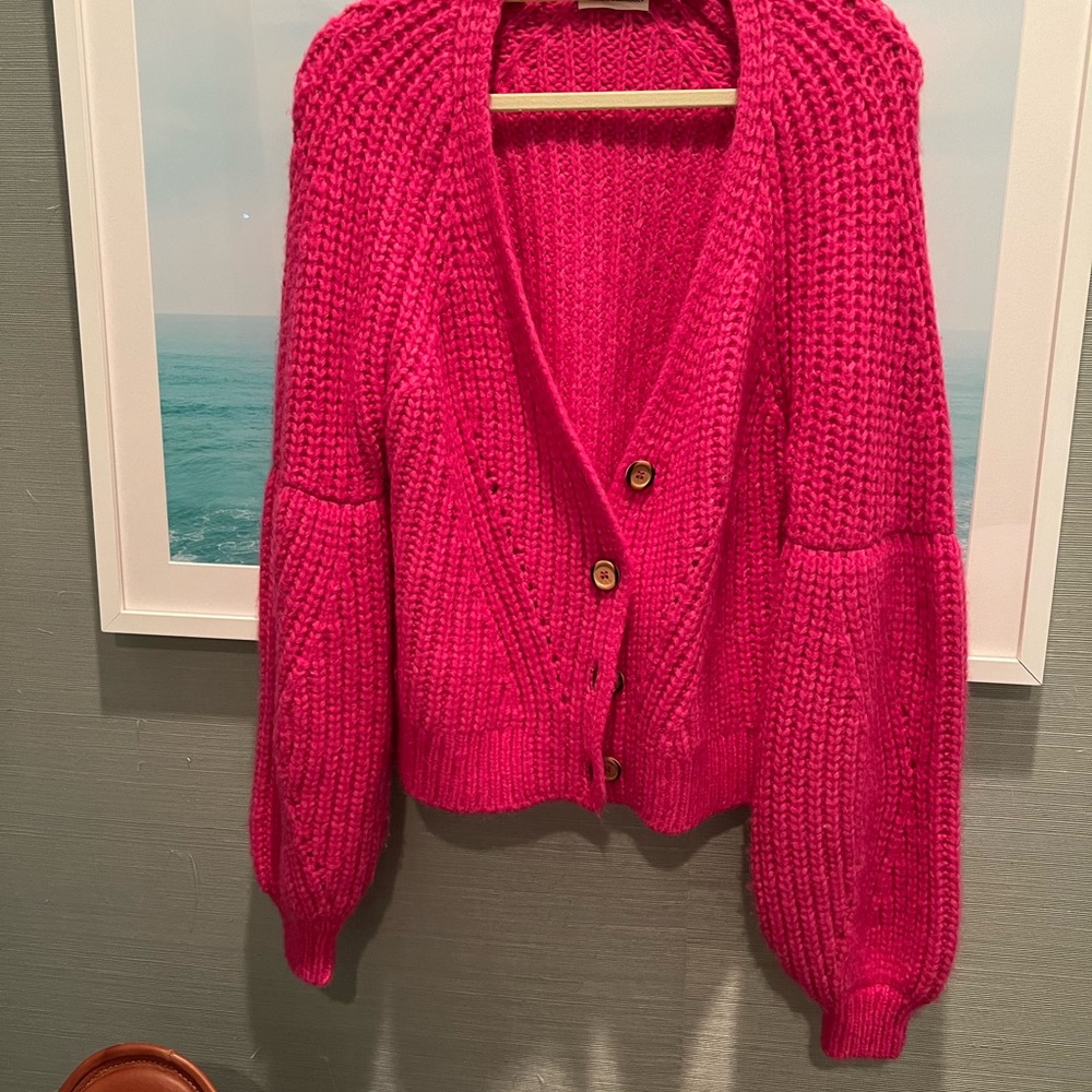 Ulla Johnson baby Alpaca cropped cardigan - worn once